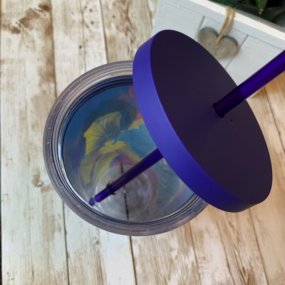 NWOT Starbucks Cold Cup 16 Oz Floral Print - Picture 4 of 4